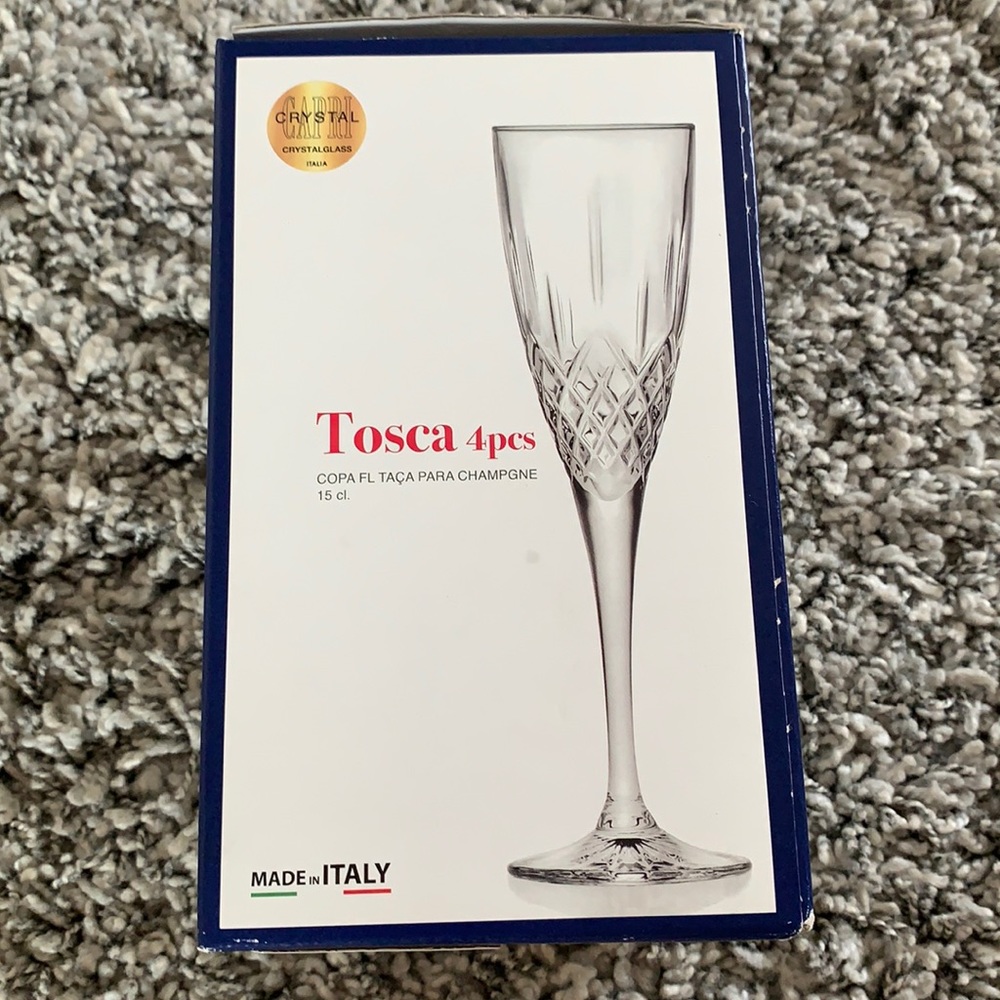 Luxion calice champagne glasses 🥂 5 oz